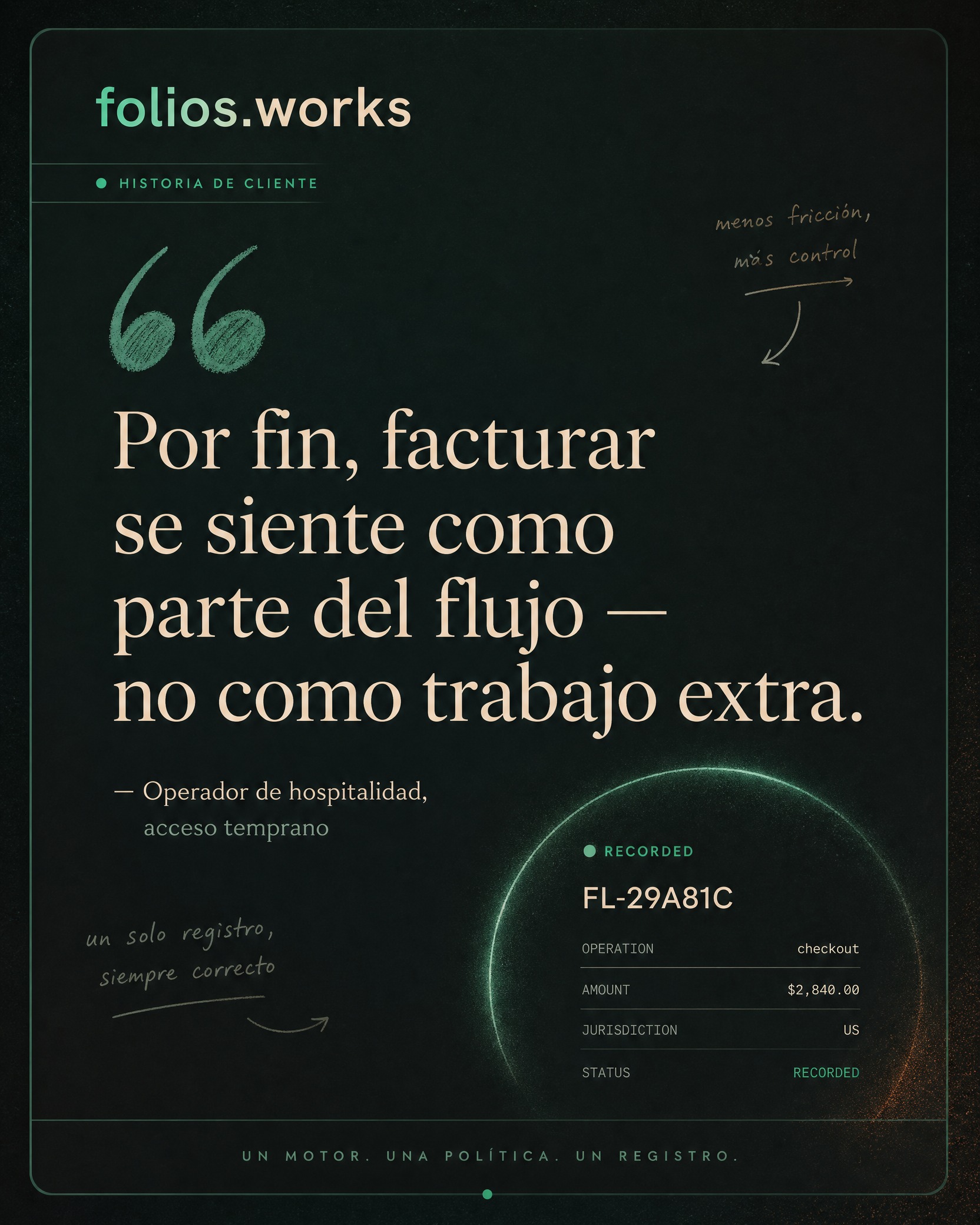 Client story